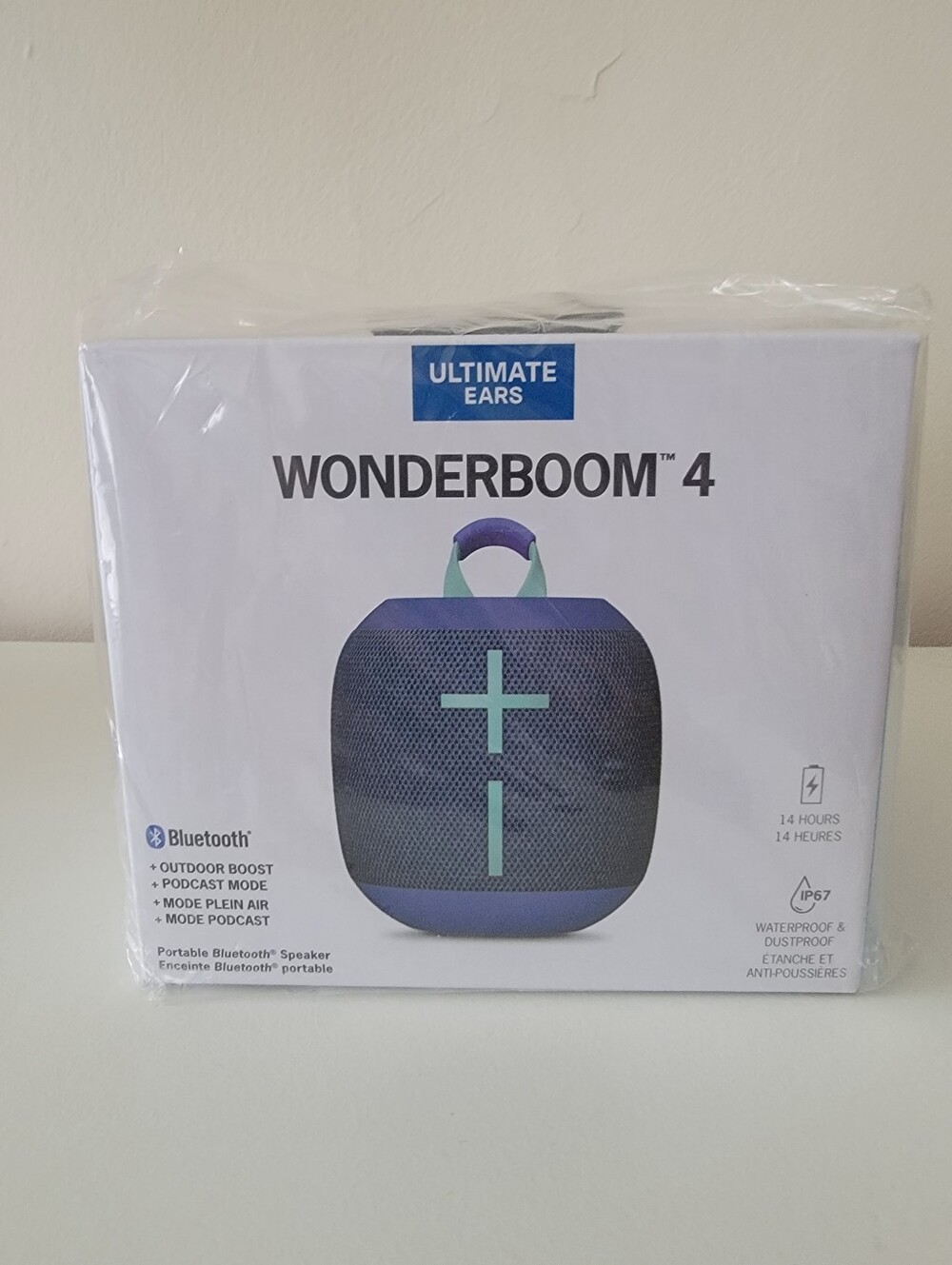 WONDERBOOM 4 Portable Bluetooth Waterproof & Dustproof Speaker - Blue/Teal